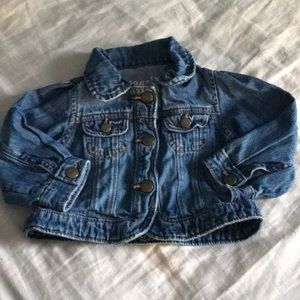 Baby Gap Girls Size 6-12 month denim jean jacket
